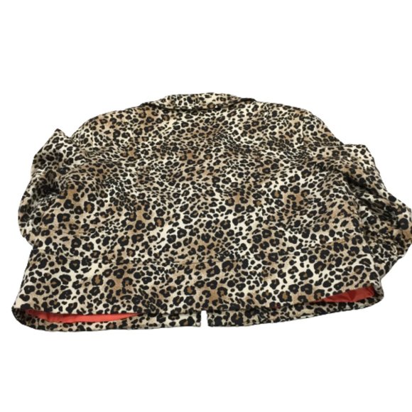 Anthracite by Muse Size 14 Leopard Print Jacket - Picture 9 of 11